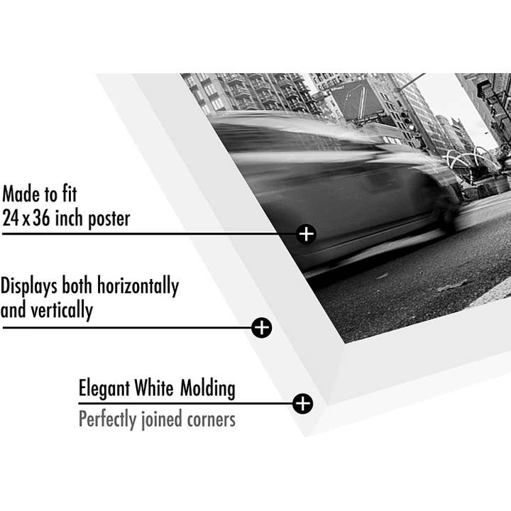 Americanflat - Wholesale Picture Frame - Americanflat Poster Frame with Wide Molding298