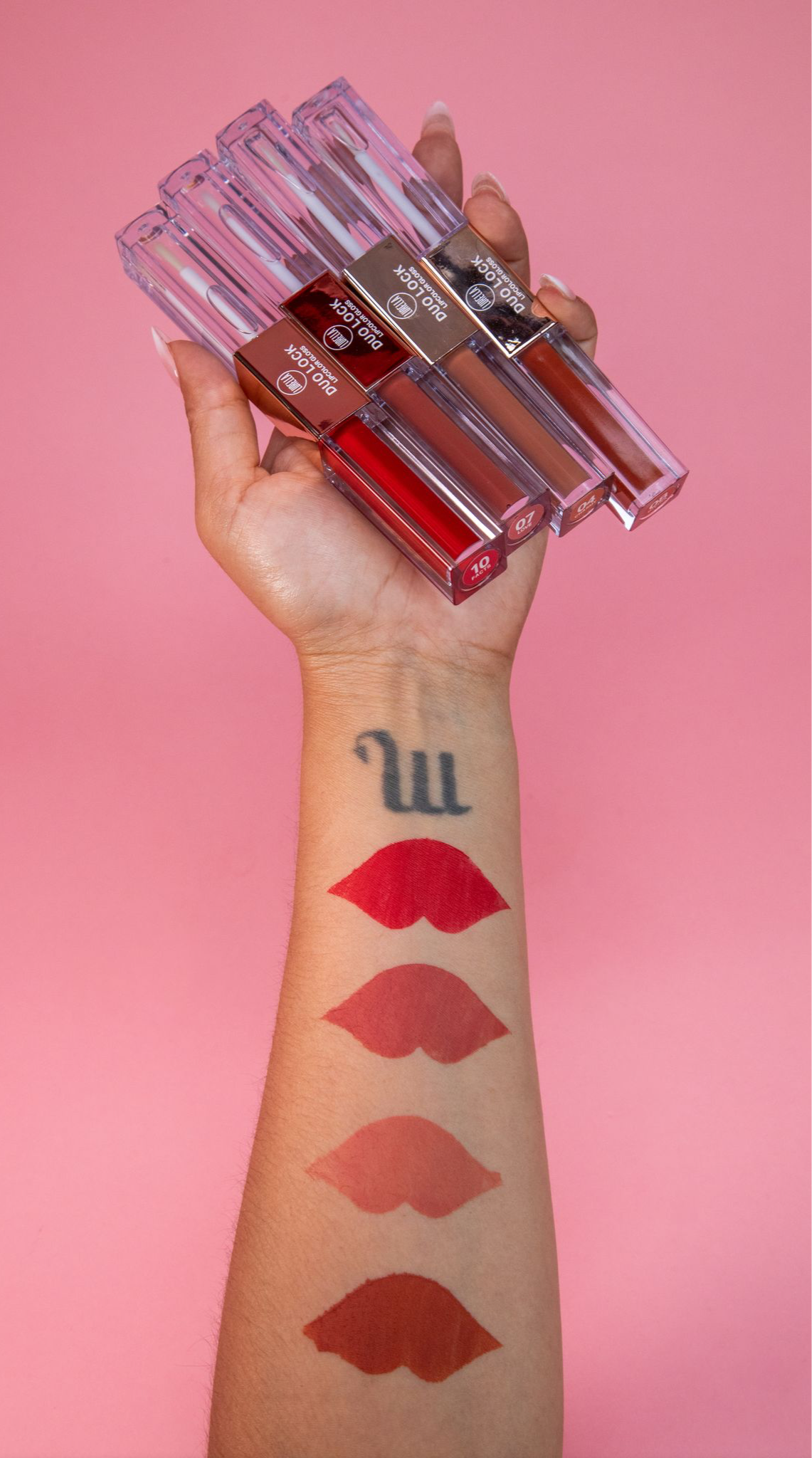 Lurella Cosmetics - Vendita all'ingrosso Rossetti - Duo Lock 2 in 1 Rossetto & Gloss16