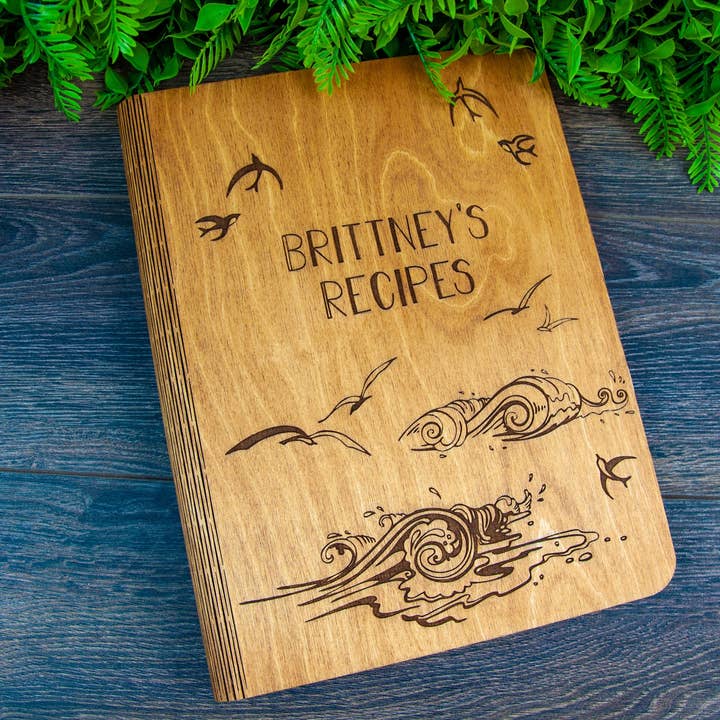 Opskrift Journal Personlig opskriftsbog Familie arvestykke for engroshandel hos HoneyTheWood