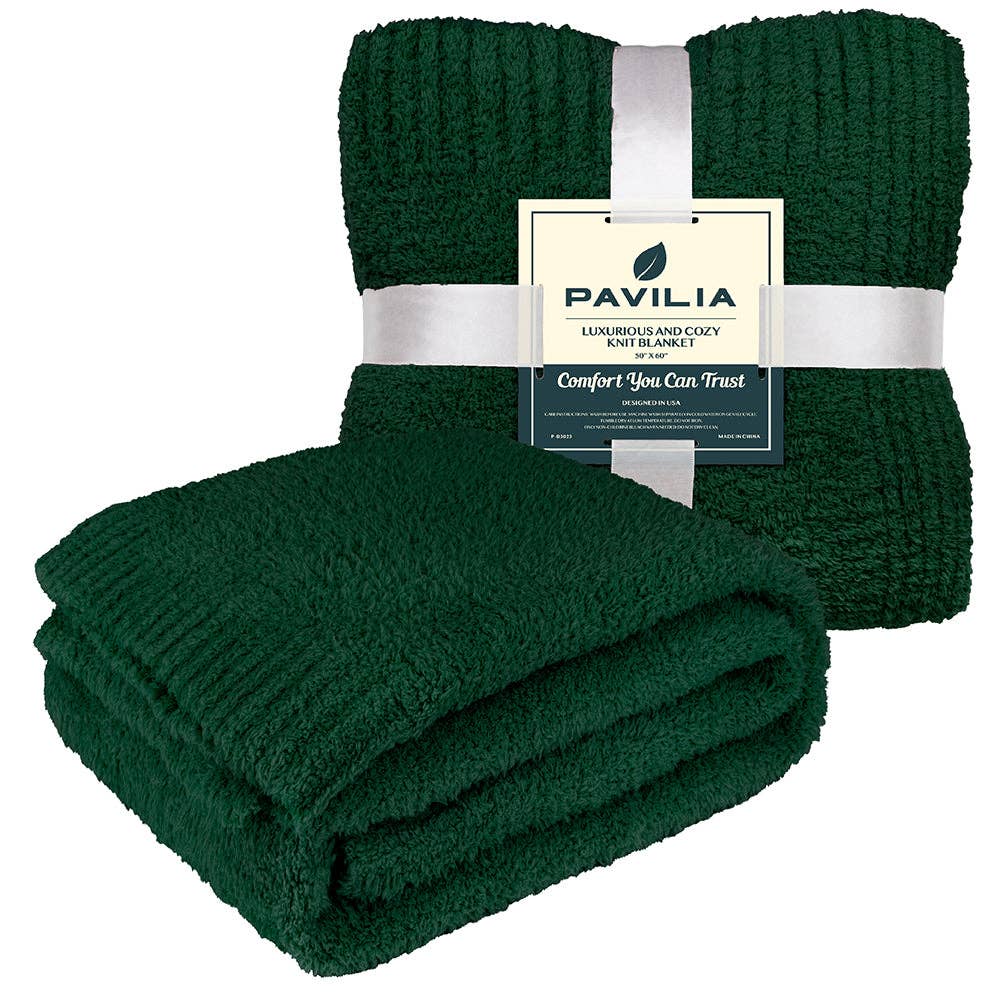 Pavilia – wholesale Throw blanket – Buttery Soft Fluffy Knit Blanket47
