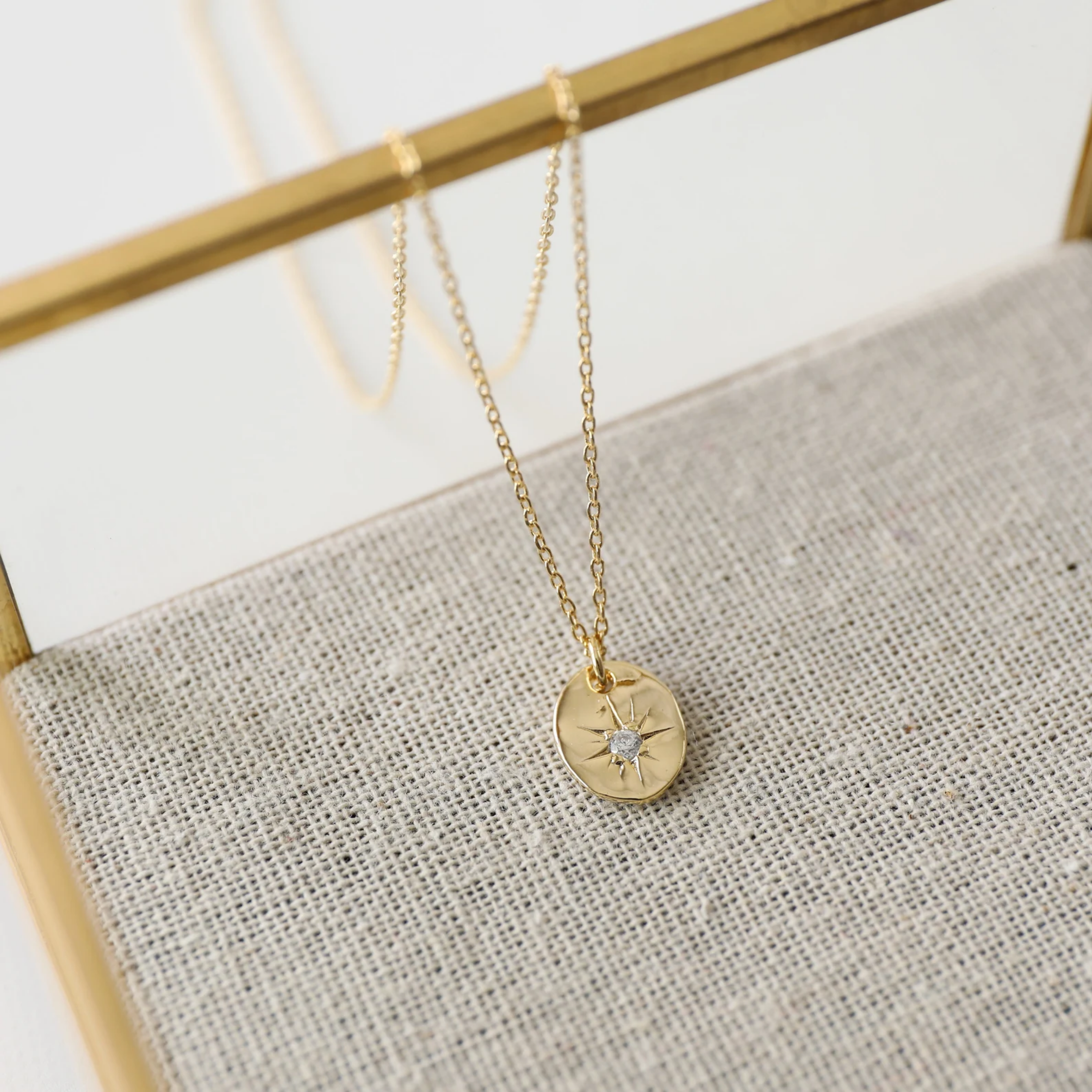 Faith & Life Christian Brands – wholesale Pendant/charm necklace – "Christ In Me" 14k Gold Cubic Zirconia Christian Necklace4