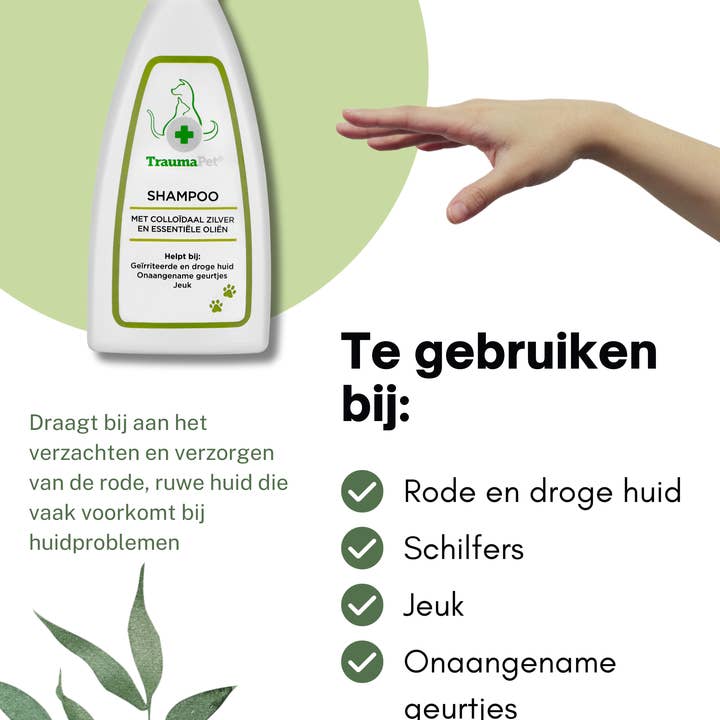 TraumaPet Nederland - Wholesale Pet Shampoo - Dog - Colloidal Silver Shampoo with Essential Oils | Animals1