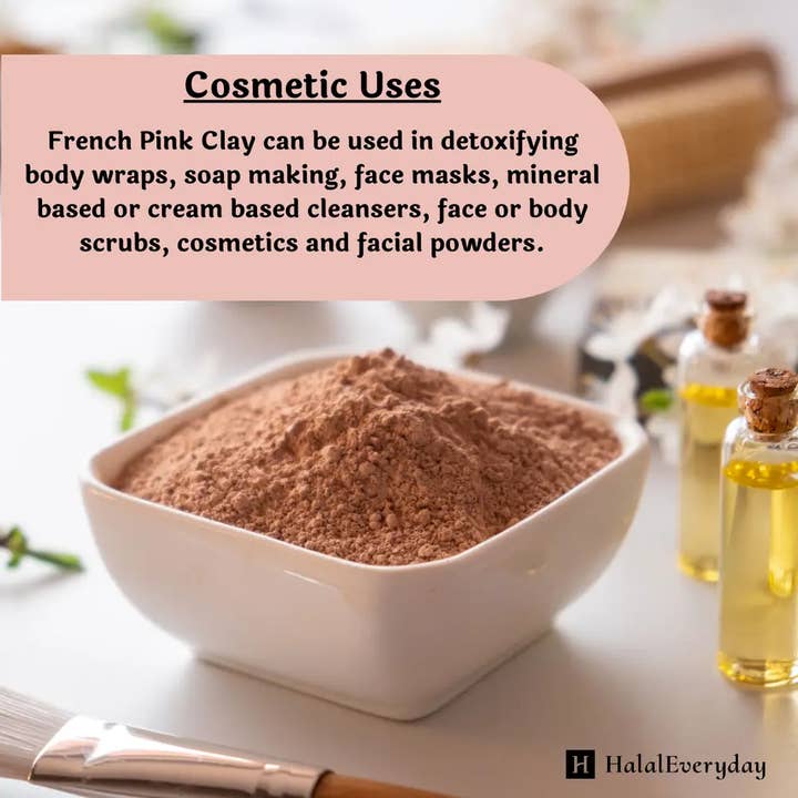 HalalEveryDay - Wholesale Skincare Face Mask - French Pink Clay
