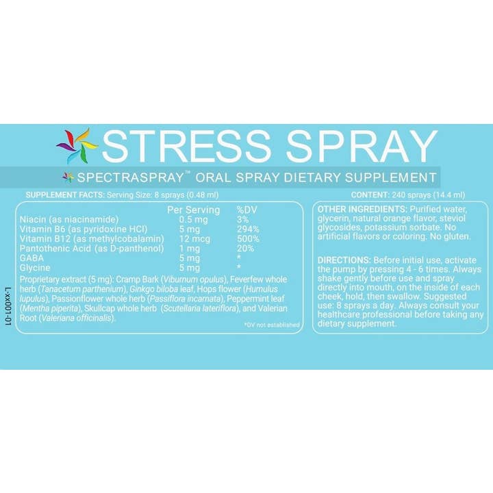 SpectraSpray Global - Wholesale Oral Supplement/Vitamin - Oral Spray Vitamin Starter Kit with Display (12 units)14