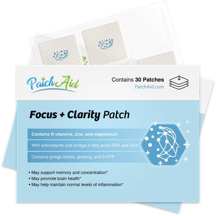 Focus and Clarity Patch - Cognitive & Memory Function for wholesale by PatchAid
