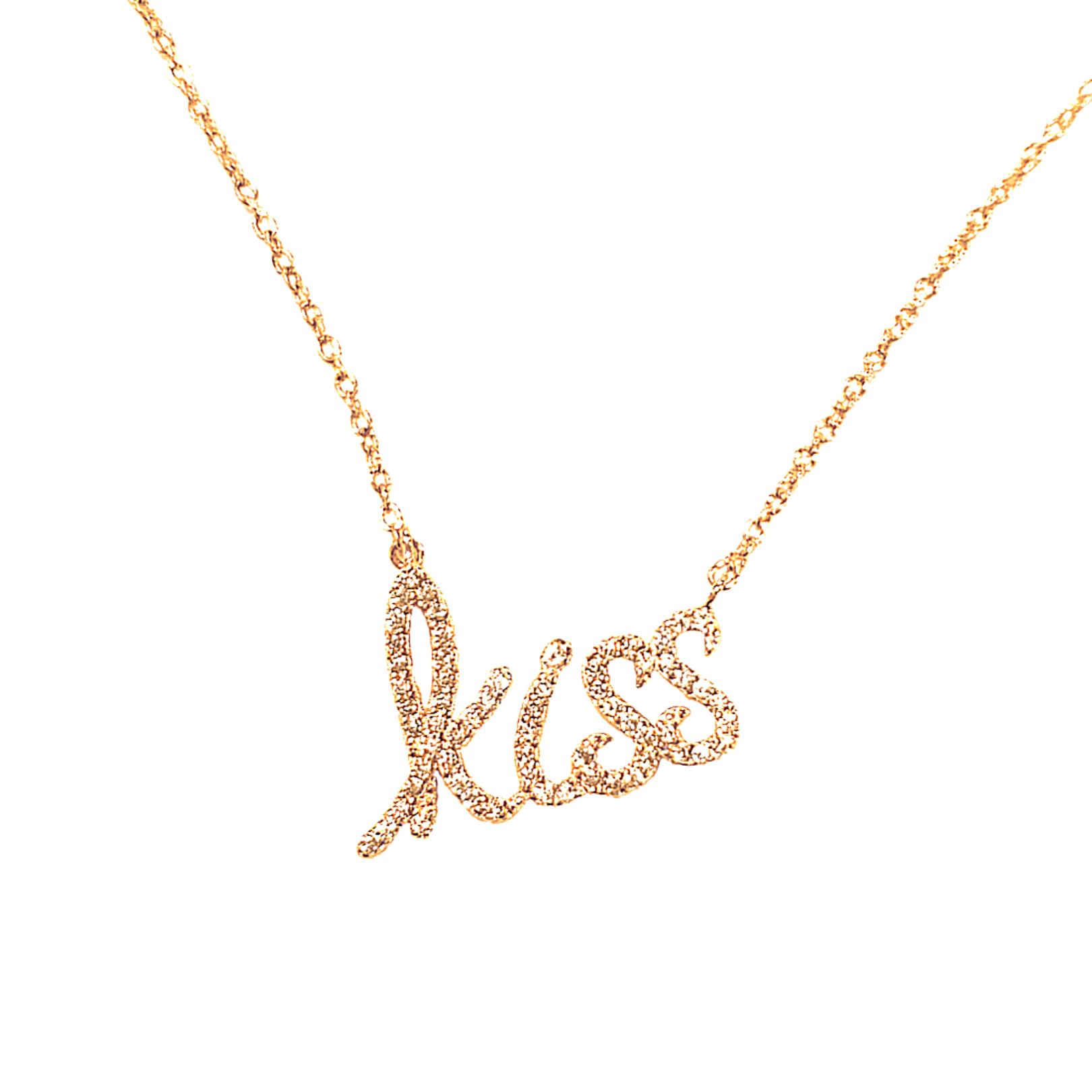 Be the Good - Vente Colliers à pendentif - Collier Kiss Pave0