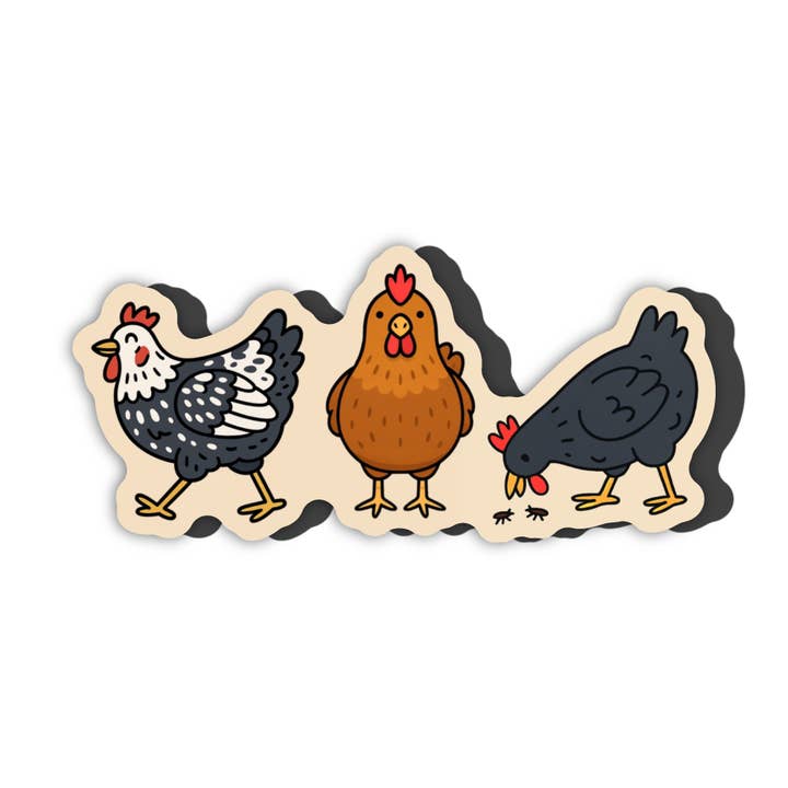 Chick Magnet | Chickens for wholesale by Jones Sticker Co