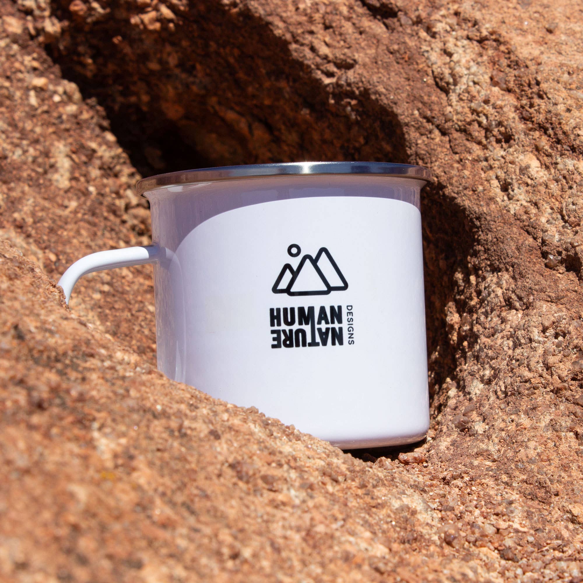 Human Nature Designs - Wholesale Coffee Mug - Arizona Mug - Arizona Coffee Mug - Enamel Camping Mug 2