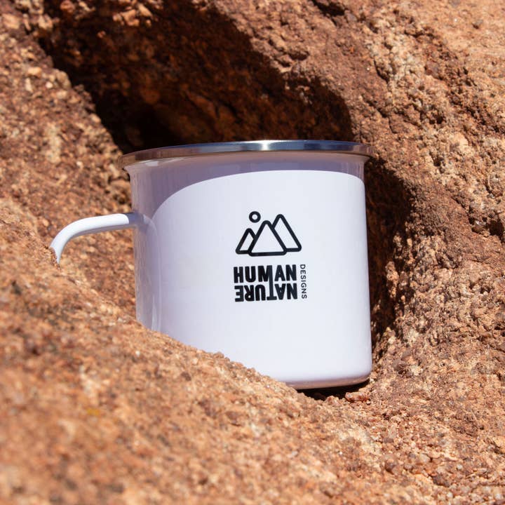 Human Nature Designs - Wholesale Coffee Mug - Arizona Mug - Arizona Coffee Mug - Enamel Camping Mug 2