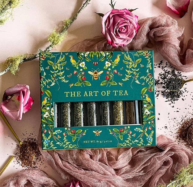 The African Home Goods - Wholesale Retailer Sample - Food & Drink - eat.art Art of Tea | Award-Winning Exotic Tea Sampler | 8- Pack Gift Set, Grocery & Gourmet Food1