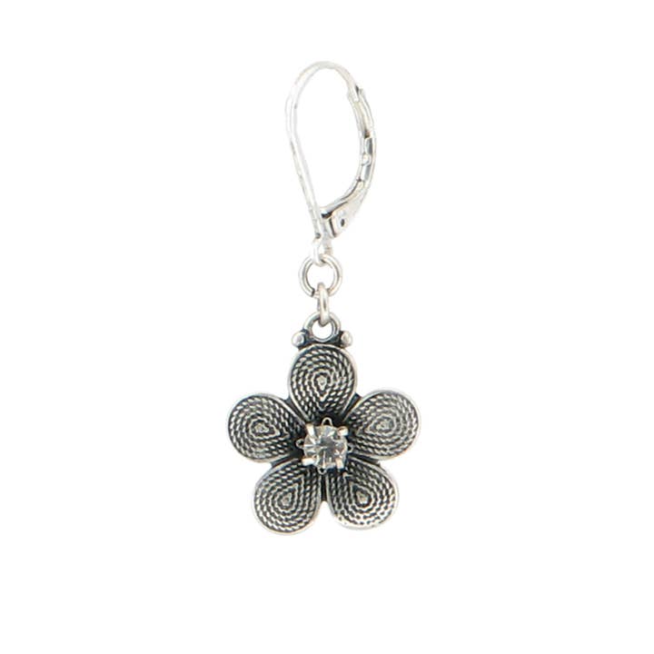 Baked Beads - Wholesale Dangle Earrings - Crystal Ethnic Flower Earrings4