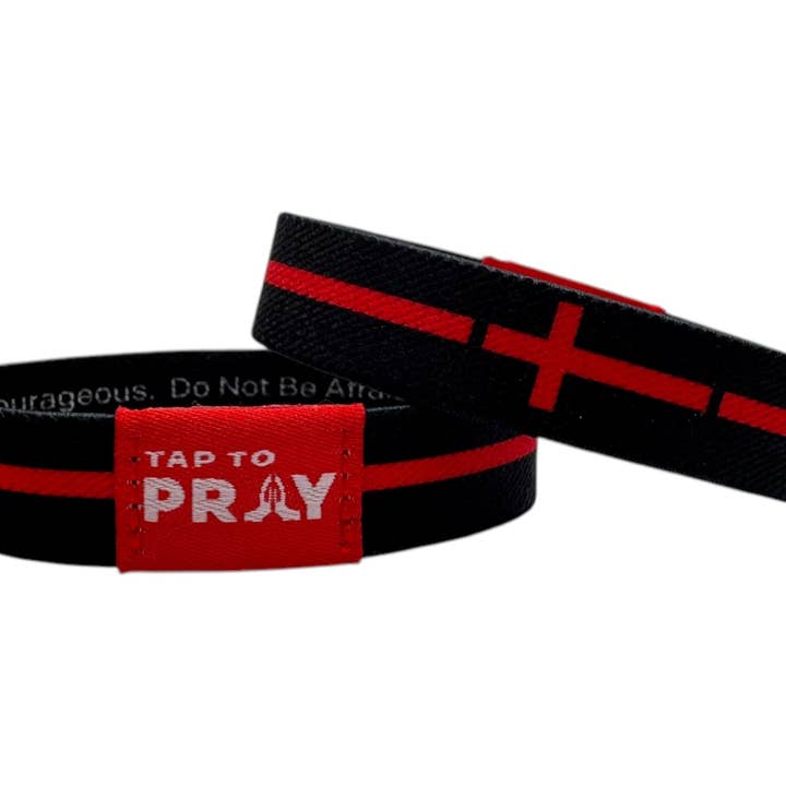 Versible - Wholesale Wristband - Tap To Prayâ„¢ Wristbands - First Responders Firefighters