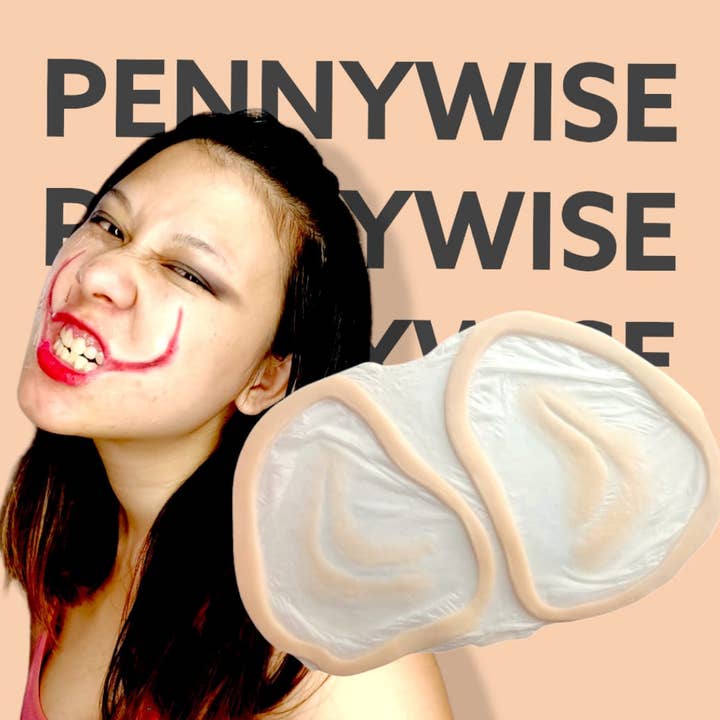 Slashed Smile / Pennywise Inspired Silicone Prosthetic (IPA for wholesale by DESIRED FX