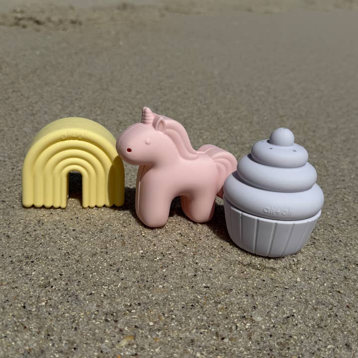 Ali+Oli - Wholesale Bath Toy - Baby - Ali+Oli Squirt Water Bath Toy Set (Unicorn Theme) Mold Free11