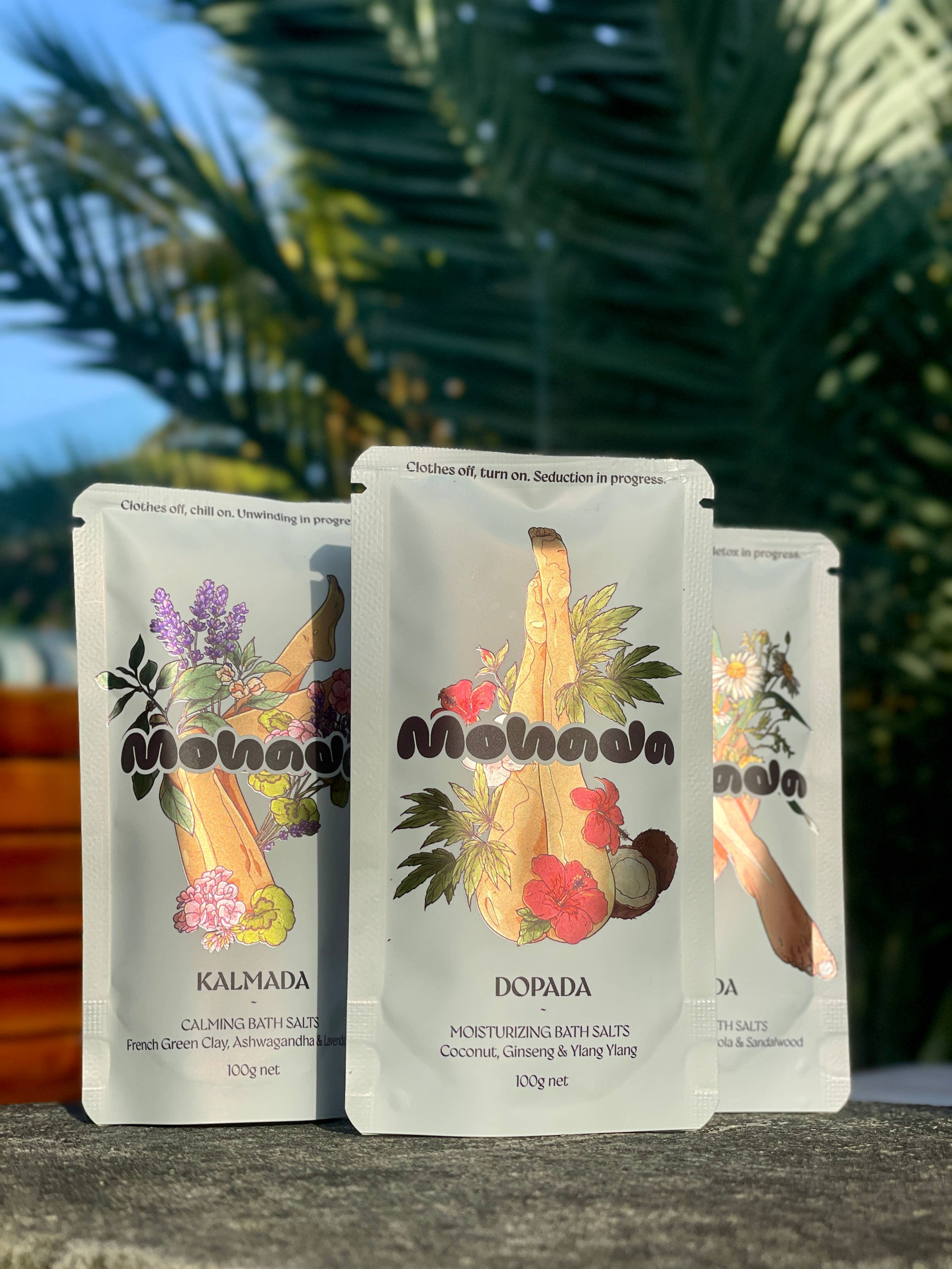 MOHADA - Vente Sel de bain - Sels de Bain Adaptogènes Restaurateurs de Peau Cadeau de Soins Personnels MIN3