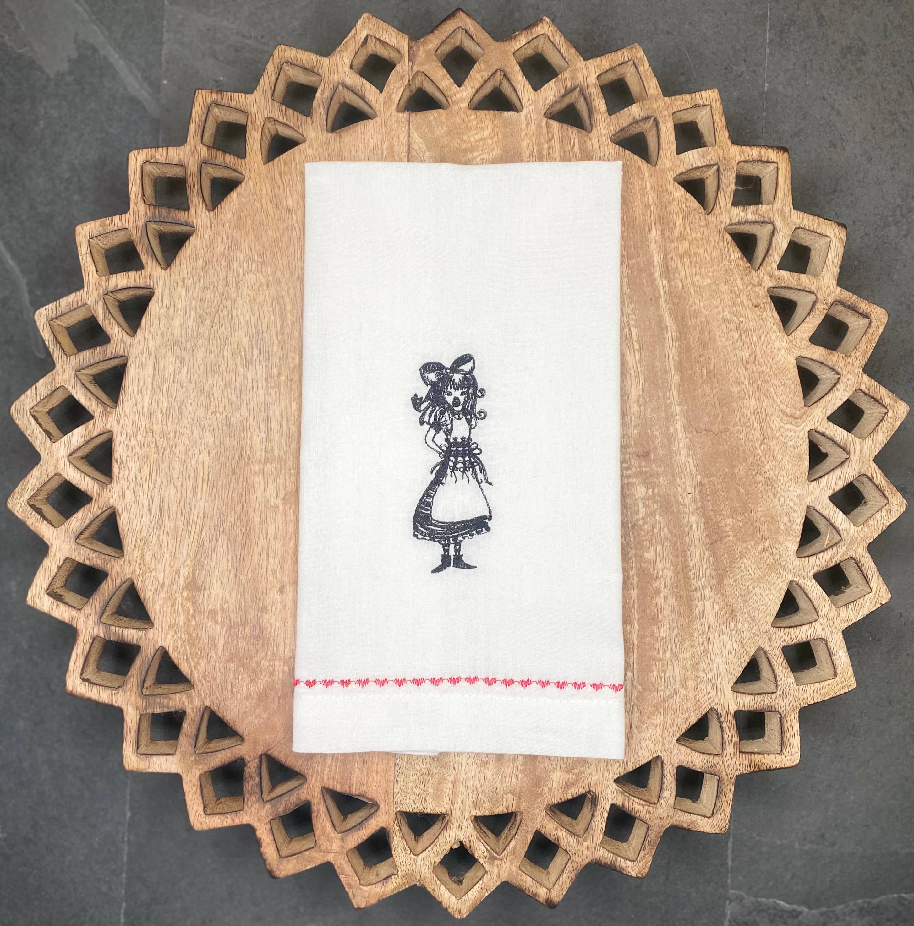 Lucky Penny LA – Guardanapo e pano de jantar por atacado – Guardanapos de pano Wonderland2