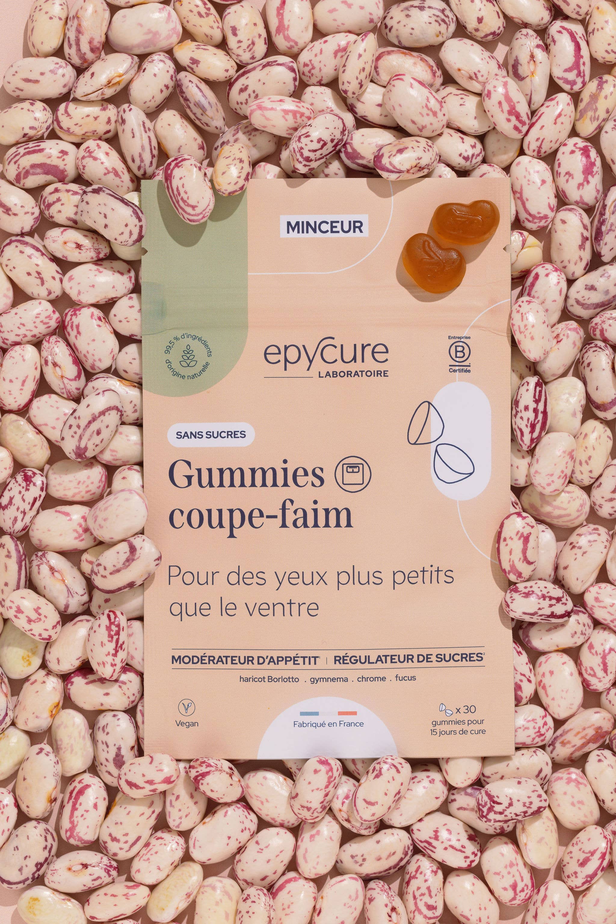 Epycure - Wholesale Oral Supplement/Vitamin - GUMMIES APPETITE SUPPRESSANT -15 DAYS OF TREATMENT - 2 GUMMIES/DAY1