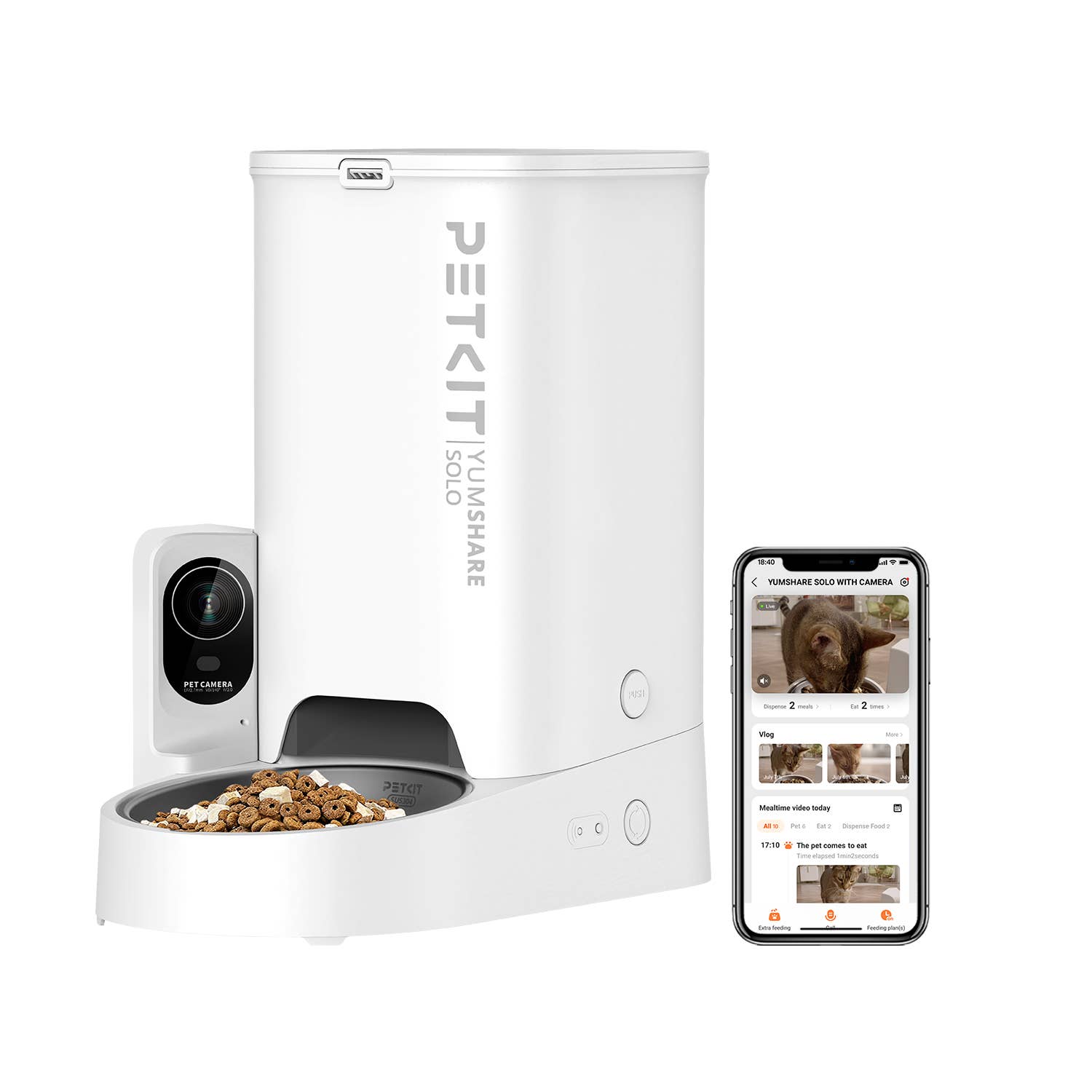 PETKIT - Wholesale Pet Bowl - Cat/Dog - YumShare Solo with Camera