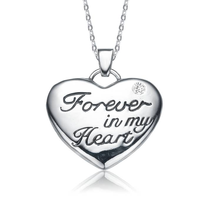 PENDENTIF POUR TOUJOURS SUR MON CŒUR (1625) pour la vente par Genevive