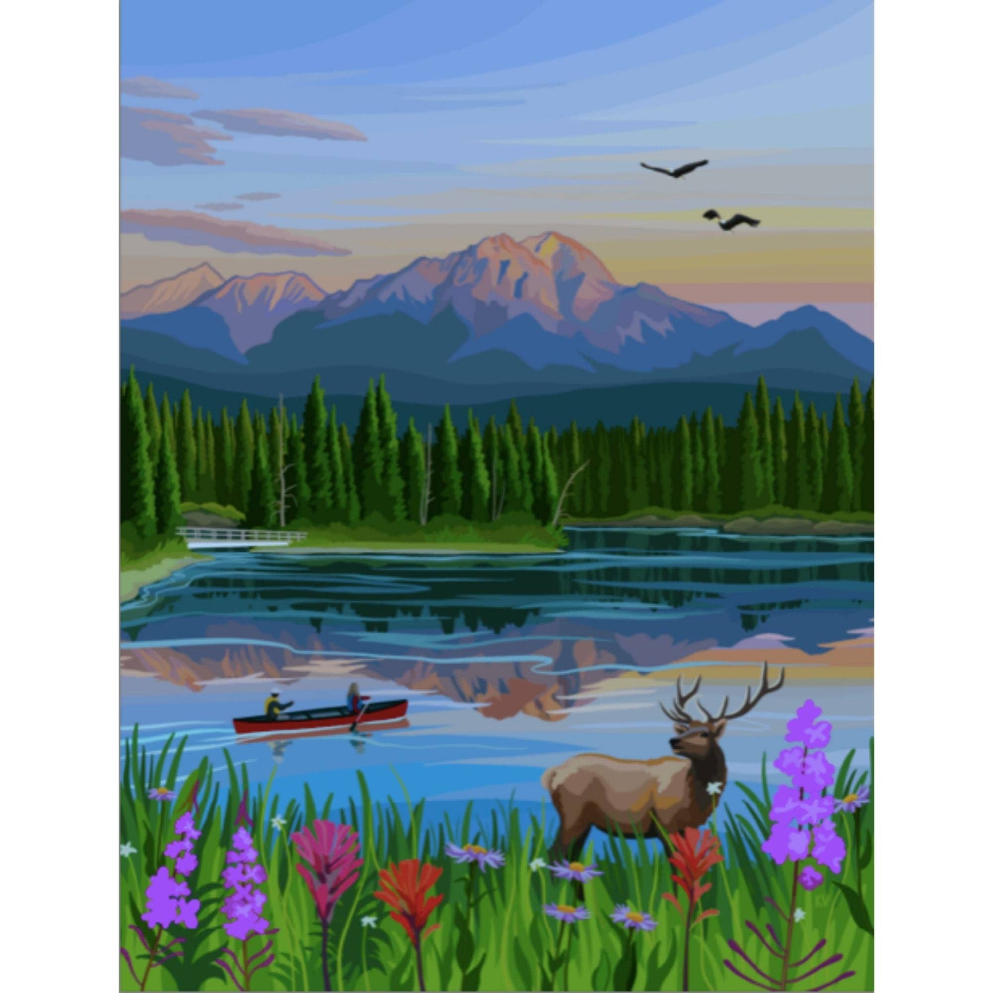 Villager Puzzles - Wholesale Puzzle - Adult - Jasper Flowers | 500-Piece Puzzle | Designed in Canada4