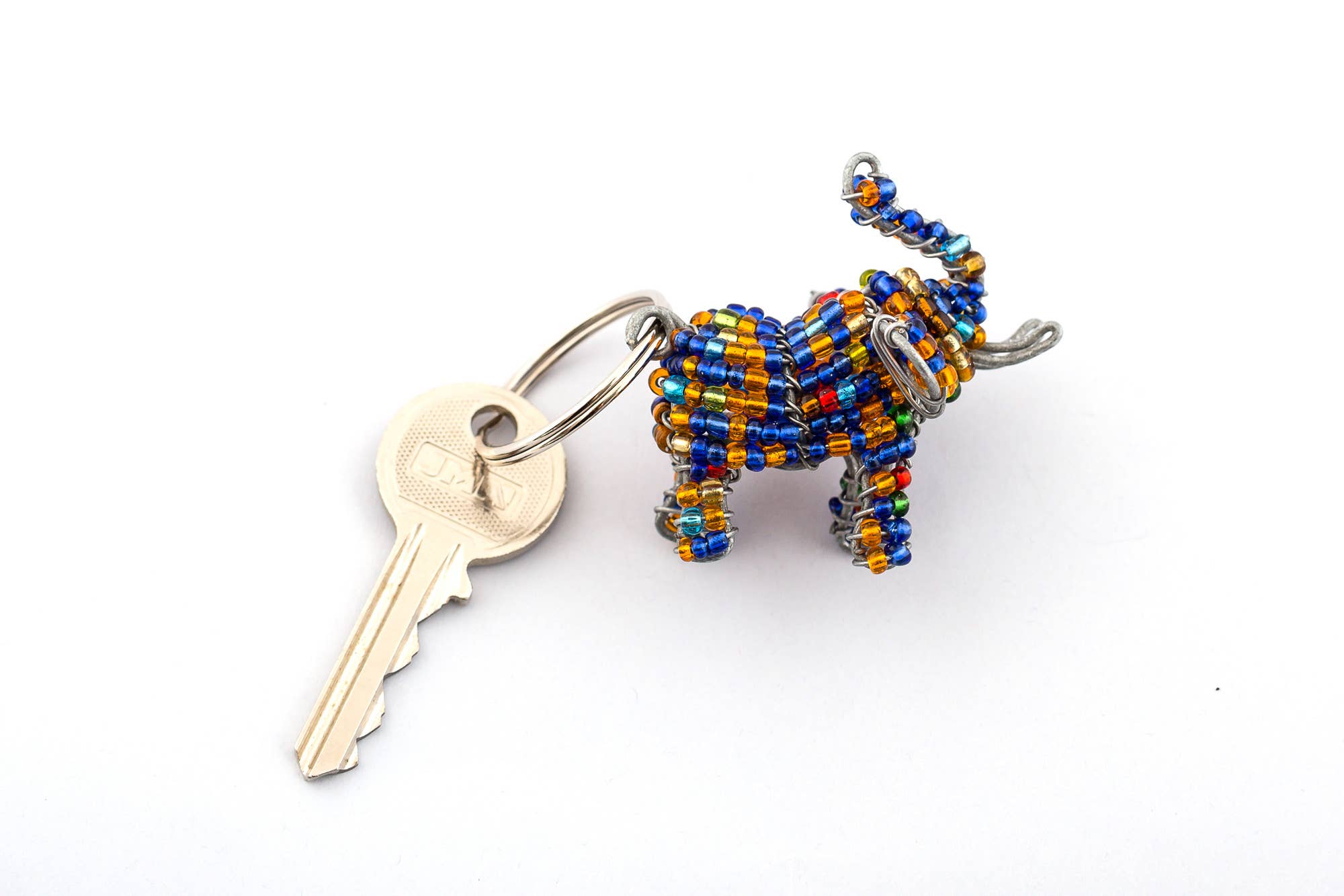 Thumbprint Artifacts - Wholesale Keychain - Unisex - Beaded Animal Keychains0