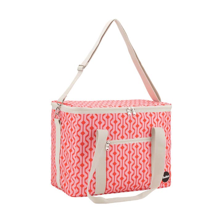 Picnic Bag Cherry Zig Zag for wholesale by Kollab