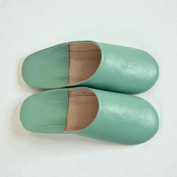Handmade Moroccan Leather Slippers for wholesale by HandmadeBestSeller