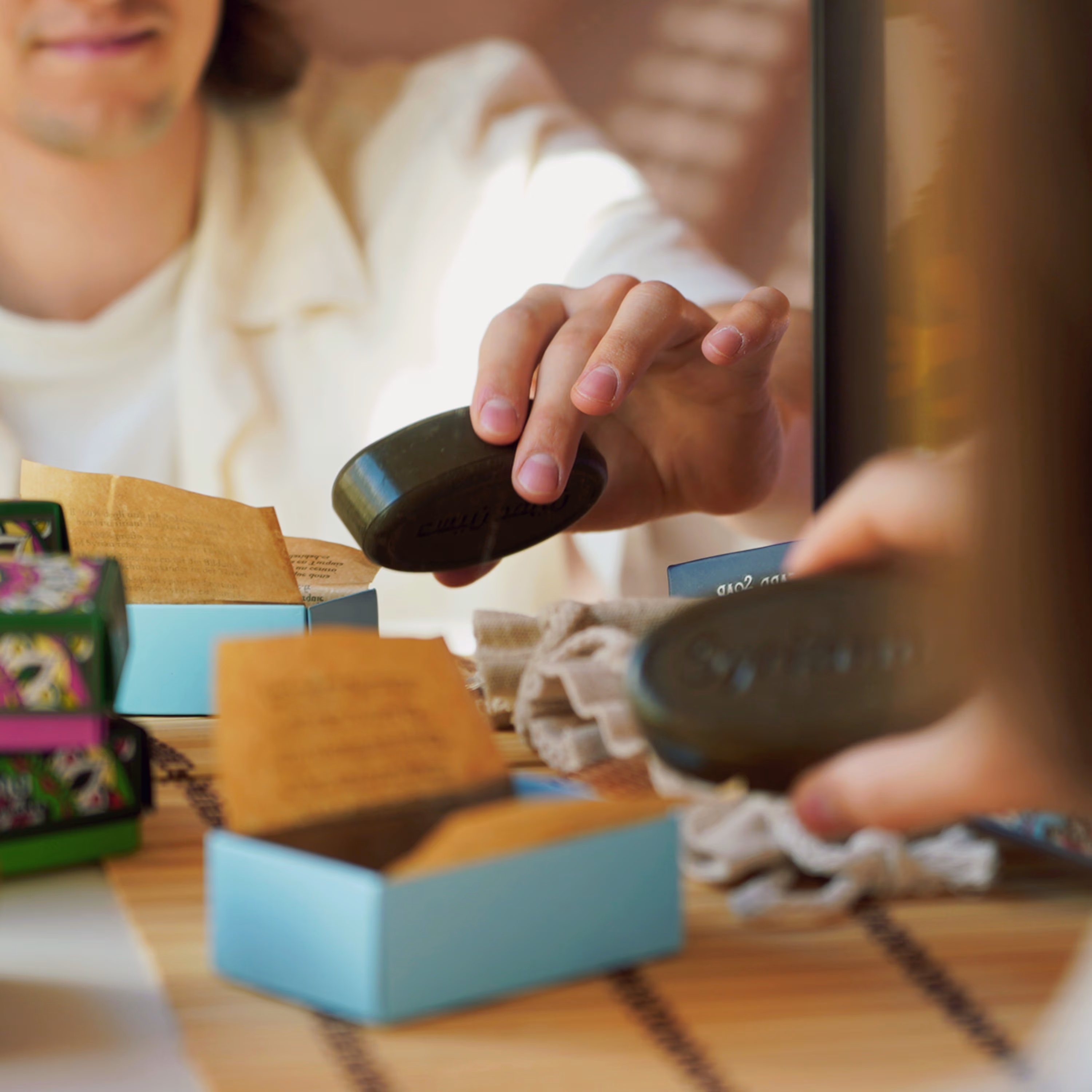 Syriana - Wholesale Bar Soap - Aleppo Soap Scented with Damask Rose, Black Musk, Oud-Amber6