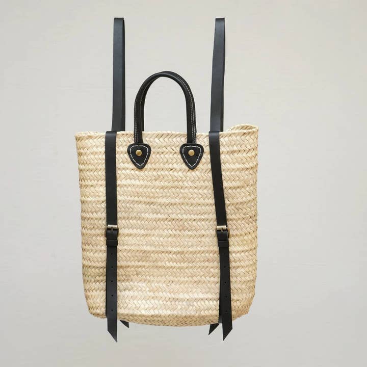 craftberber – Mochila - Mulher por atacado – Mochila de Palha, Mochila Hipster, Bolsa artesanal, Saco de palha4