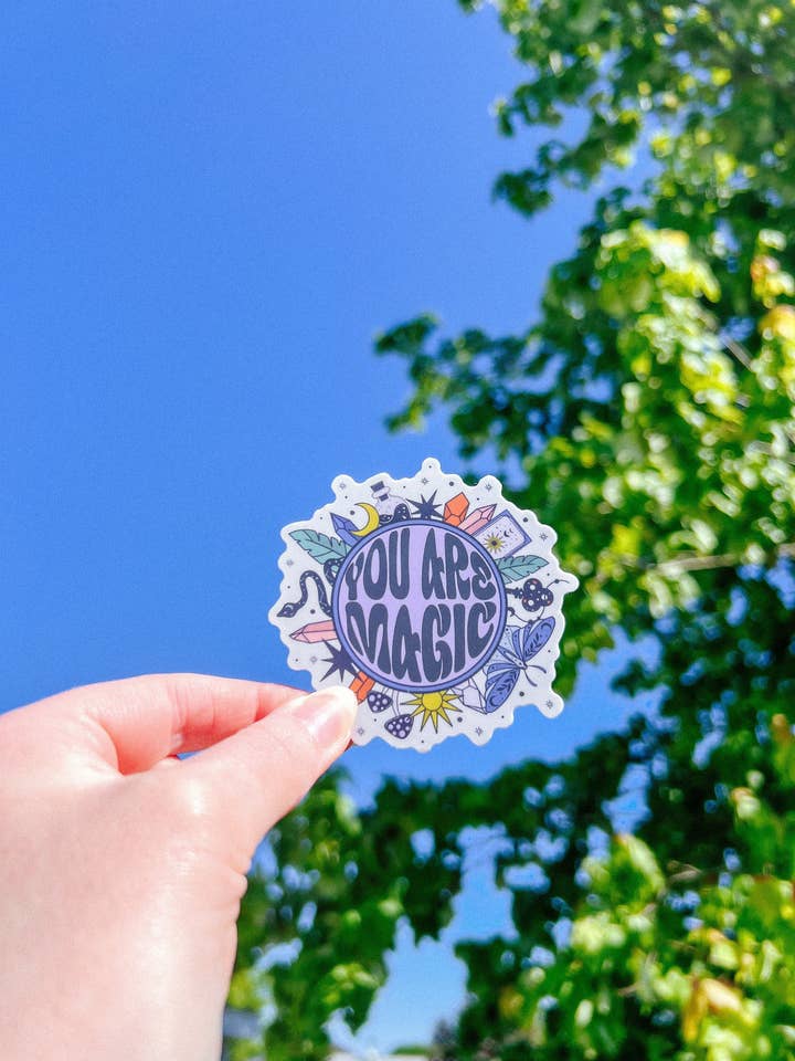 You Are Magic Sticker for wholesale by Scarlet’s Freckles