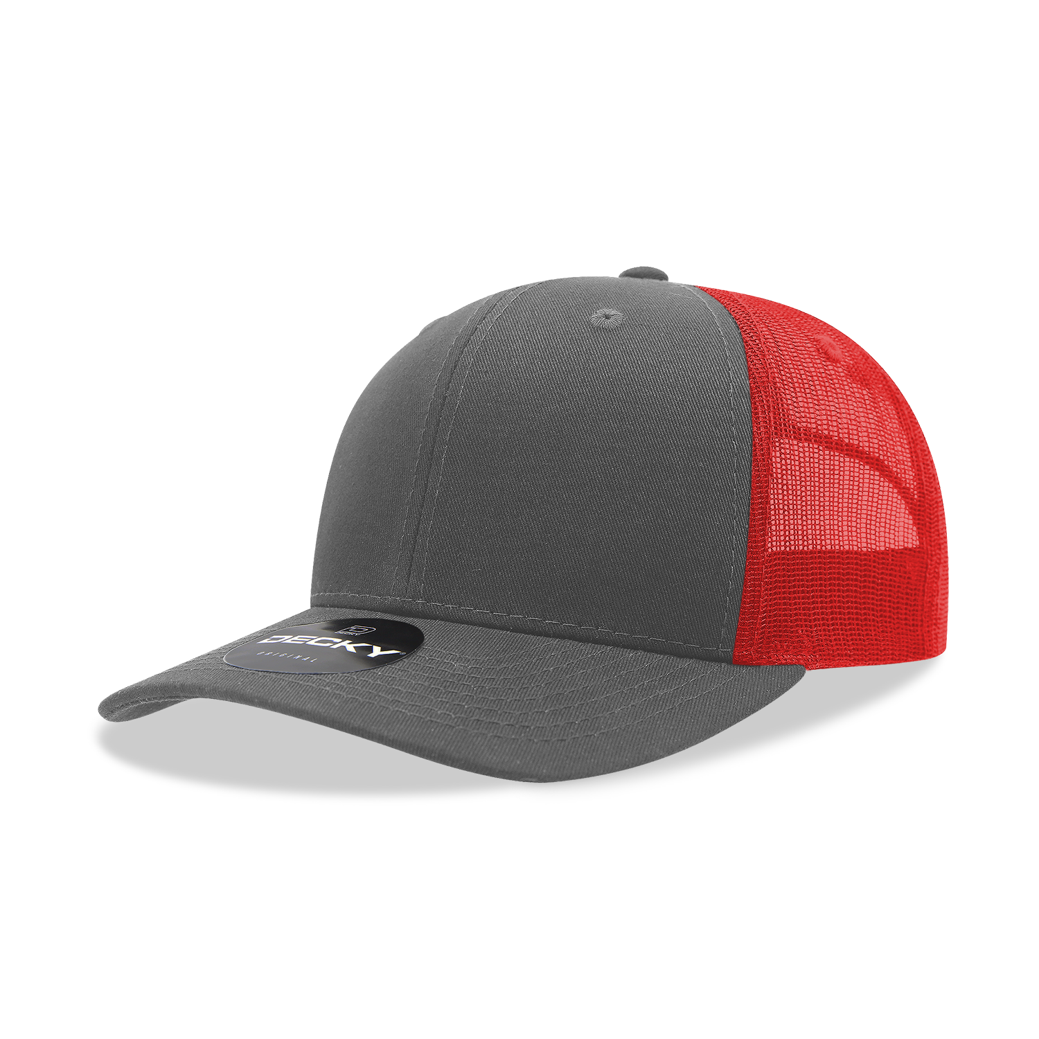 The Park Wholesale - Vente Casquette de camionneur – unisexe - Casquette Trucker classique Decky 6021, 6 panneaux, style mid pro90
