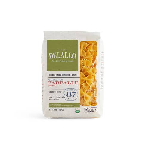 Delallo - Vente Pâtes - Pâtes Farfalle Bio (Nœud Papillon Bio)0
