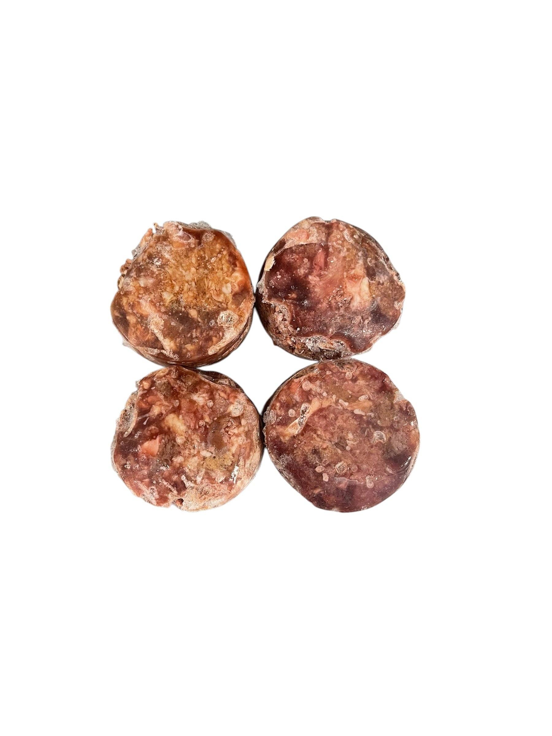 Ancestral Raw Nutrition – wholesale Husdjursfoder – Hund – Anka & Kanin (Chunky Grind) 4 Ounce Puckar 2,5 Lb Påse