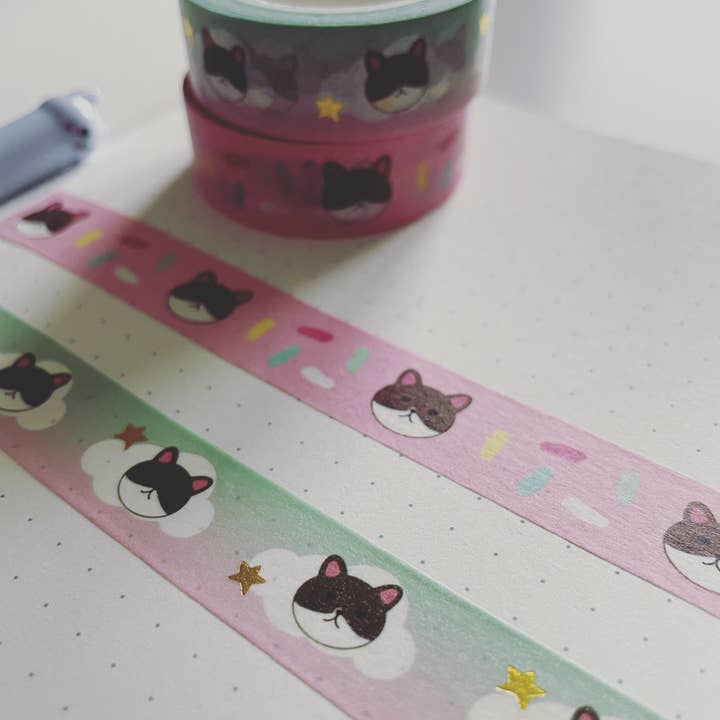 Assembledwithjoy - Wholesale Washi Tape - Cat confetti - washi tape1