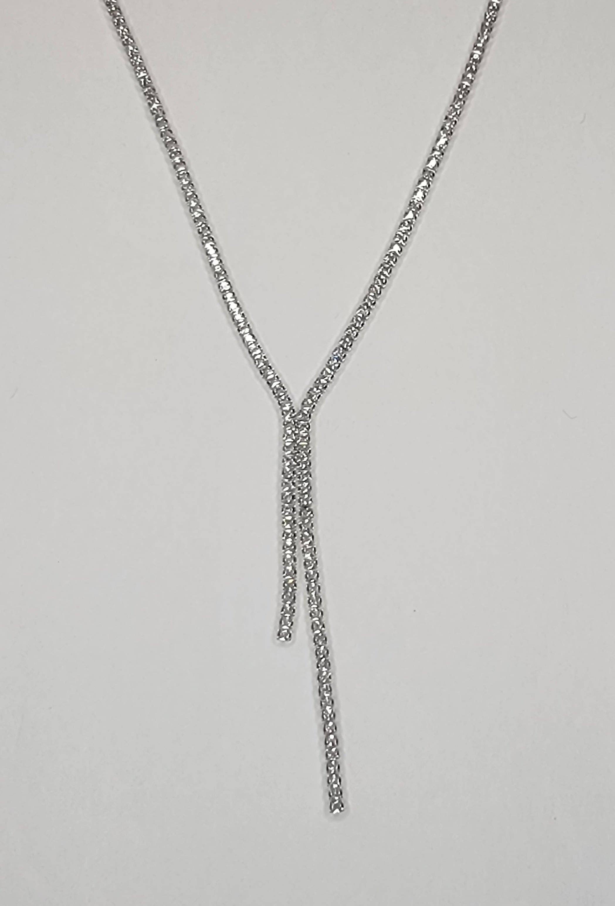 BETTYOH INC - Wholesale Y-Neck/Lariat Necklace - Y Shape Cz Necklace2
