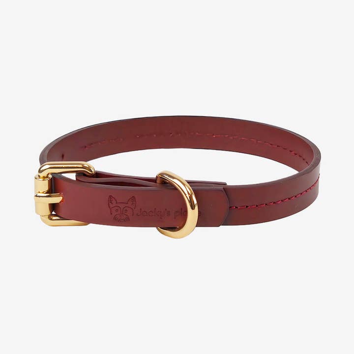 Elegance collar — burgundy for wholesale by Jacky's Place