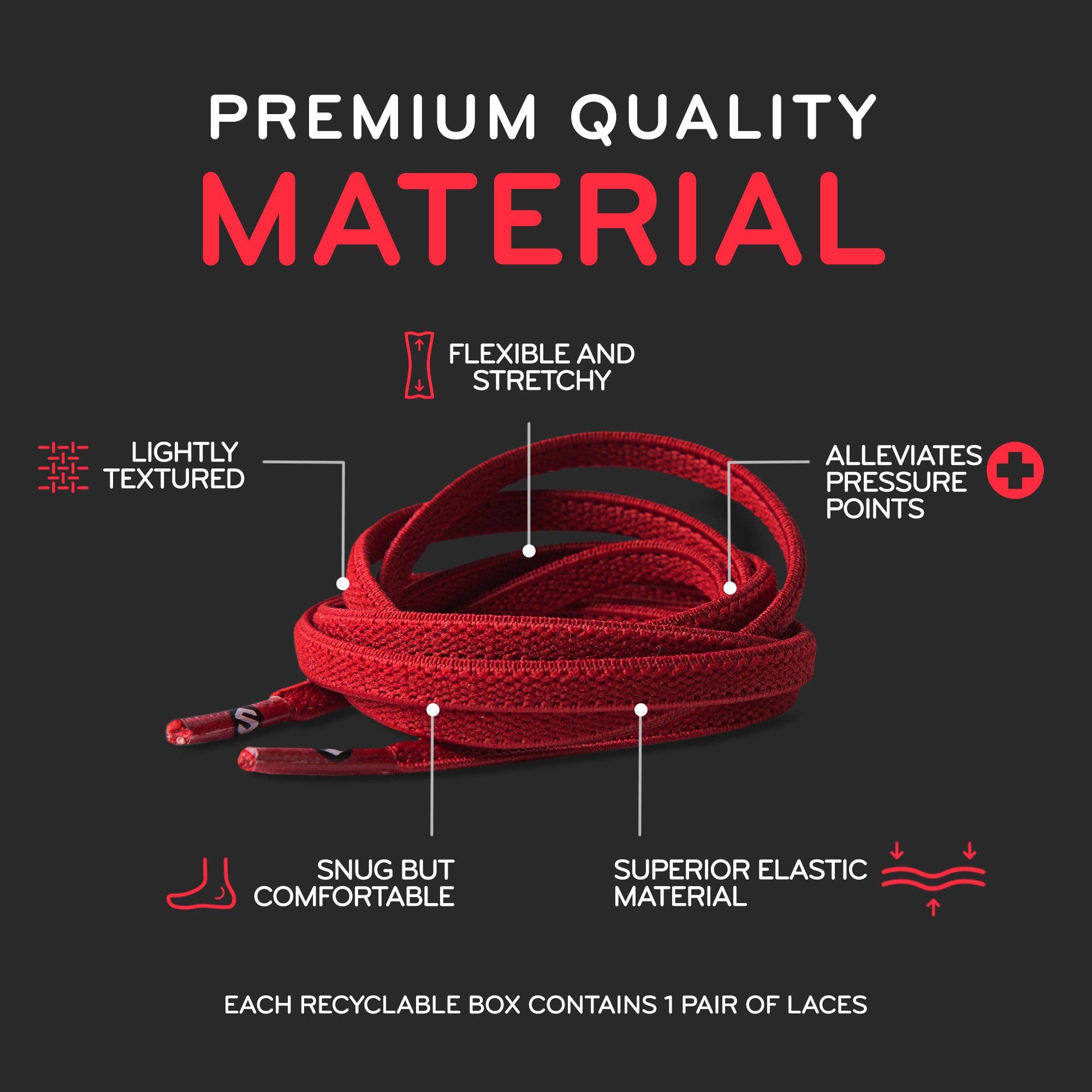 The Original Stretchlace - Vendita all'ingrosso Lacci per scarpe - Unisex - Lacci per scarpe elastici piatti94