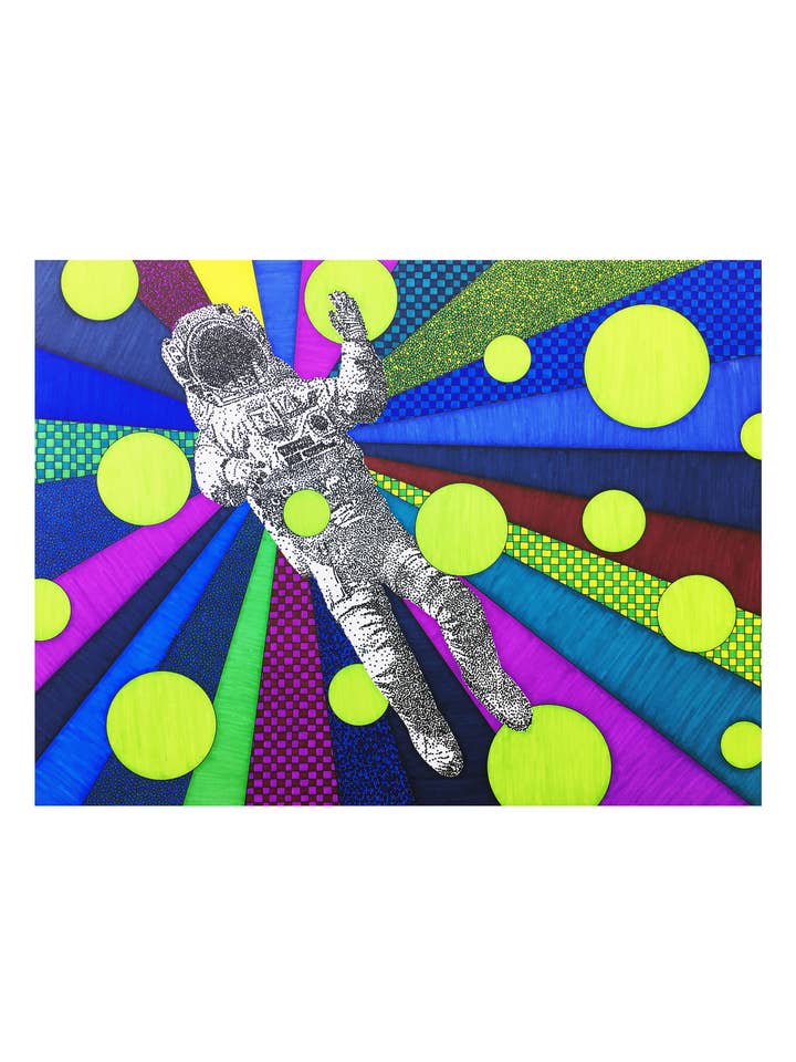 Astronaut Art Print for wholesale by artisticle