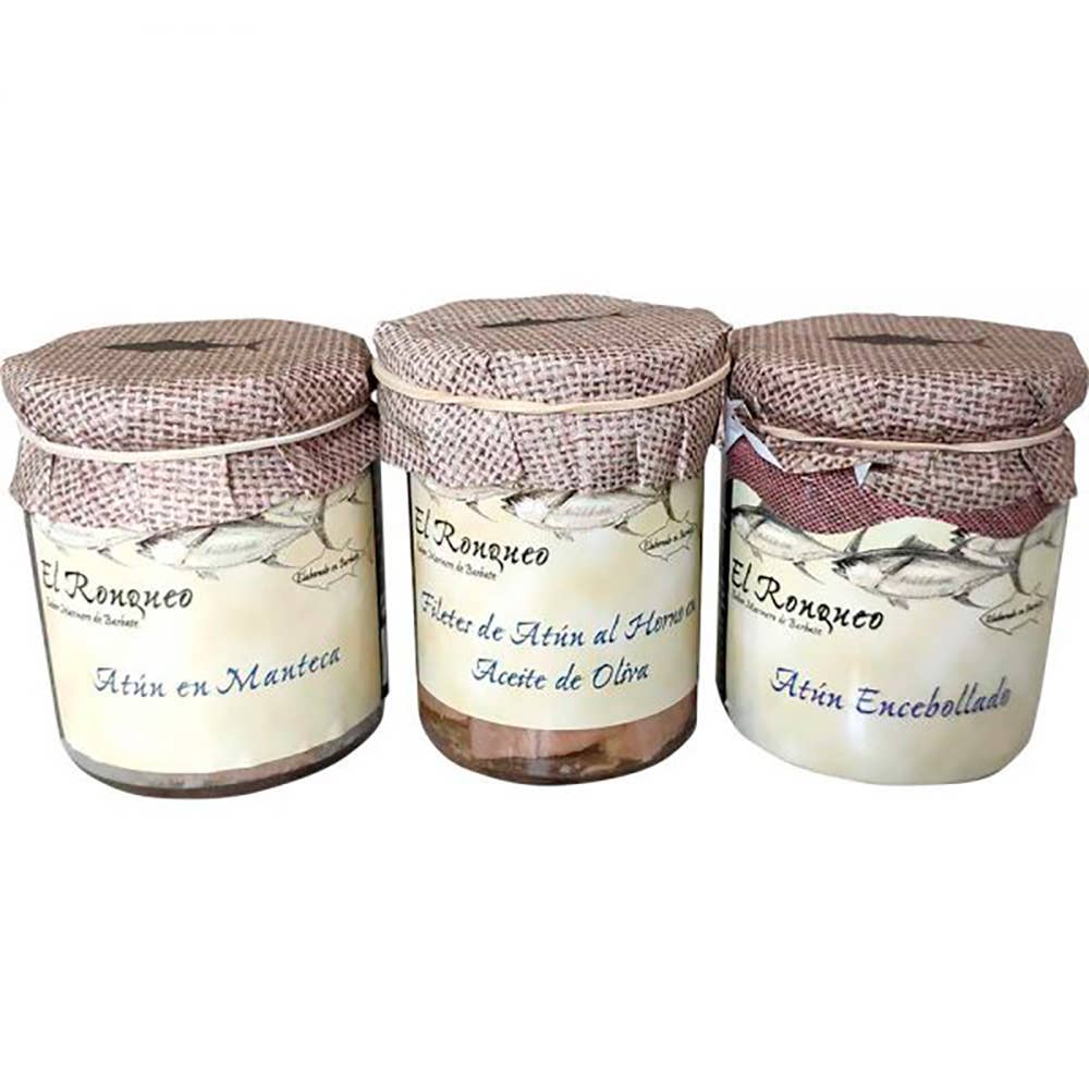 El Ronqueo - Vente Poissons en conserve - Coffret 3 spécialités de thon El Ronqueo1