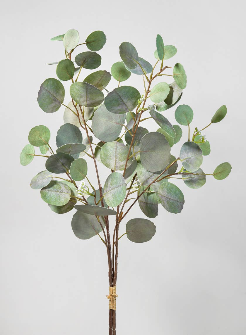Jamali Garden - Wholesale Artificial Plant - 32in Silver Dollar Eucalyptus Pick
