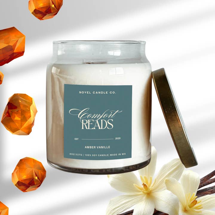 Comfort Reads for wholesale by Novel Candle Co