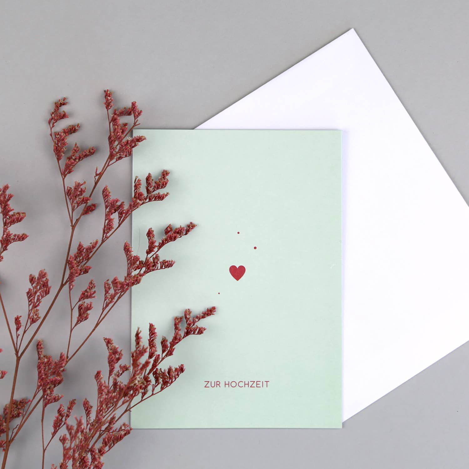 Kunst an Papier - Wholesale Wedding Card - Clara Heart wedding card2