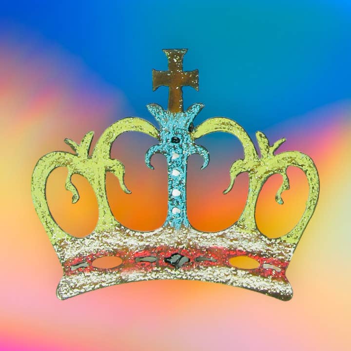 CROWN MAGNET western rodeo cowgirl girlfriend USA whimsical for wholesale by Whimsies