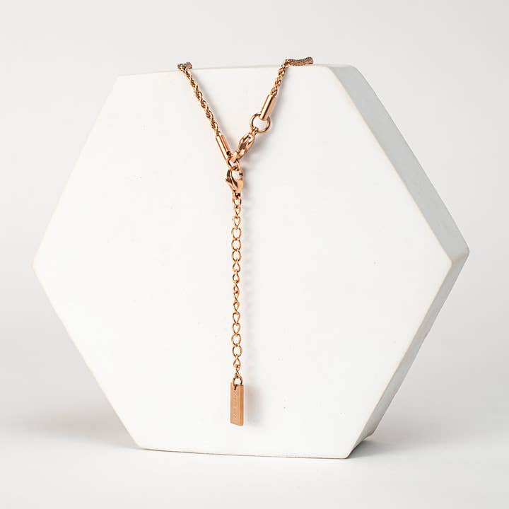 Adé & Grace - Wholesale Link & Chain Necklace - Signature Chain Extender3
