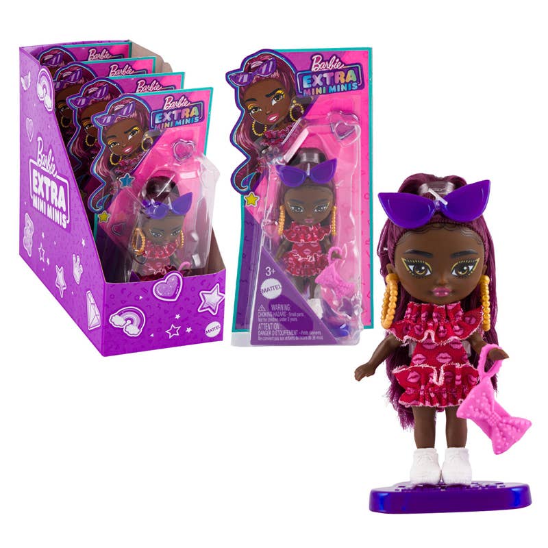 Deluxe Import Trading - Wholesale Doll - Kids - Barbie Extra Mini Minis Doll - 4'' - Ages 3 and Up0