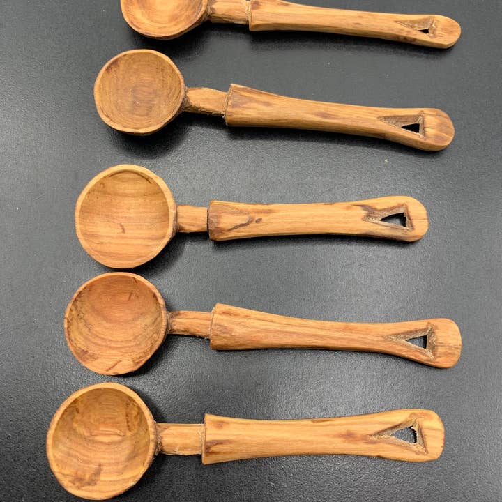 KENYAN SAFARI DESIGNS - Wholesale Table Spoon (Cutlery) - Wooden Tea Spoons - Good for Decoration