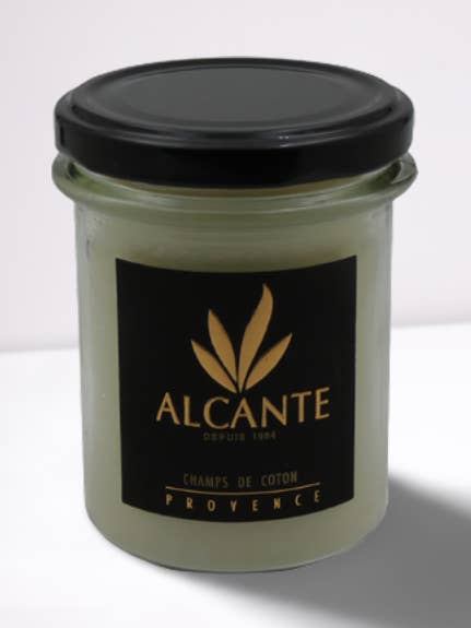 Bougie parfumée, Champs de coton - Ambiance 150g pour la vente par Alcante