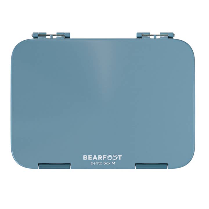BEARFOOT – Marmita/lancheira - Criança por atacado – Lanterna infantil com divisórias, lancheira bento - azul1