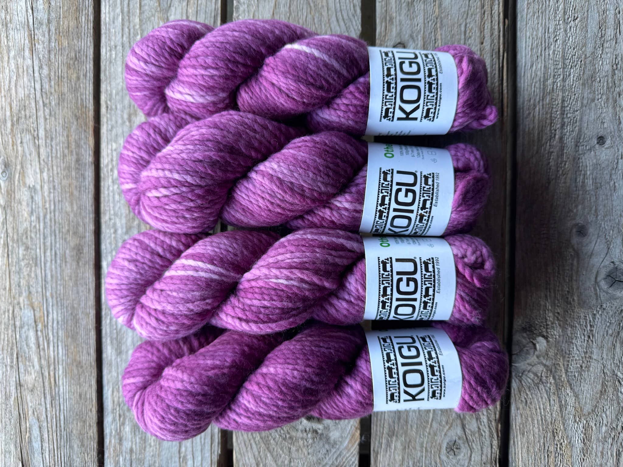 Koigu Wool Designs - Wholesale Garen - Koigu Othello (chunky merino) groep B14