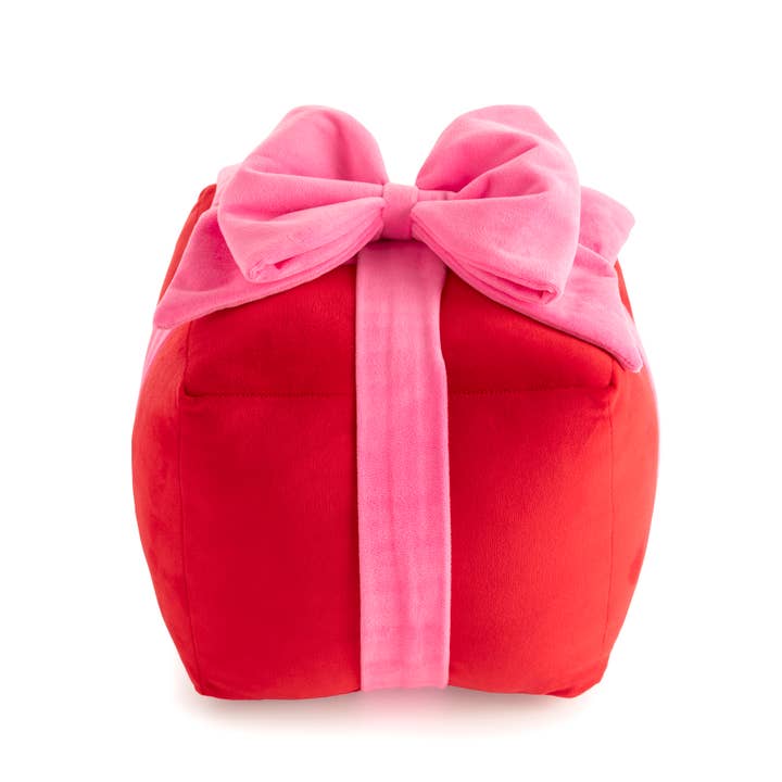 RED GIFT BOX MEDIUM PILLOW for wholesale on Faire